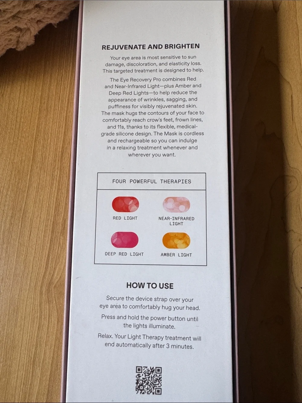 Solawave Eye Recovery Pro Mask